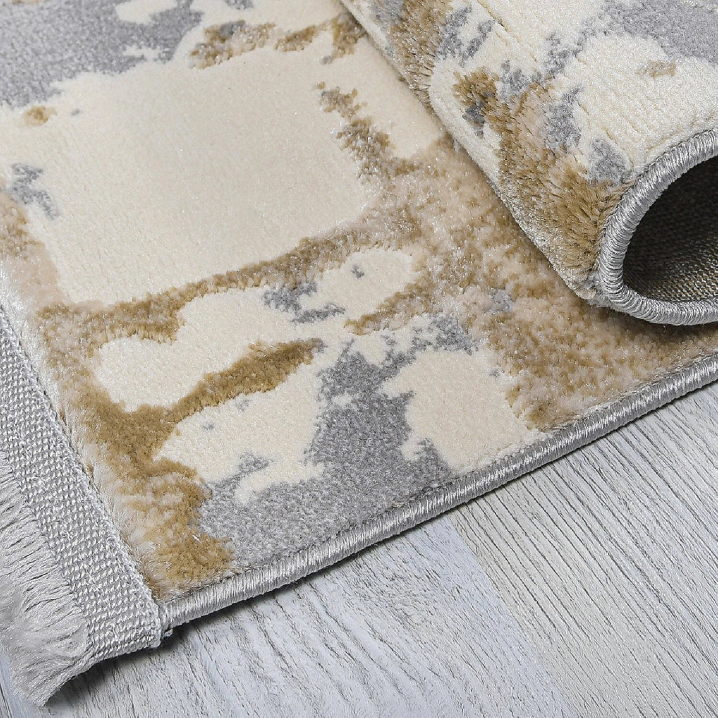 Delaware, Tappeto Materiale Struttura in Plastica, 200x120 cm Grigio