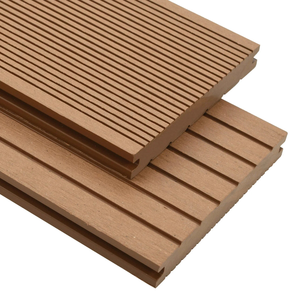 Tavola da decking 40 pcs Teak riciclato WPC 3444776