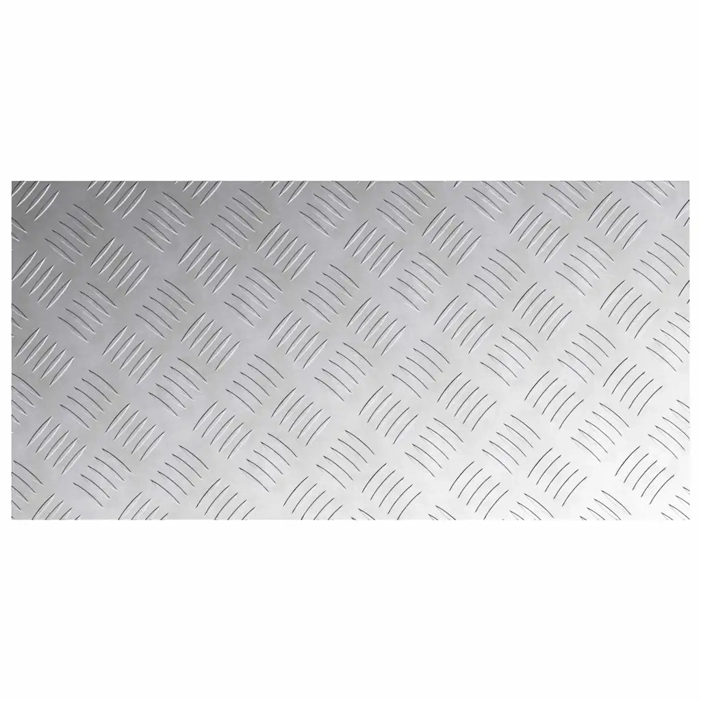 Gradini per Scale 2 pcs Argento 80 x 40 cm Alluminio 4104331