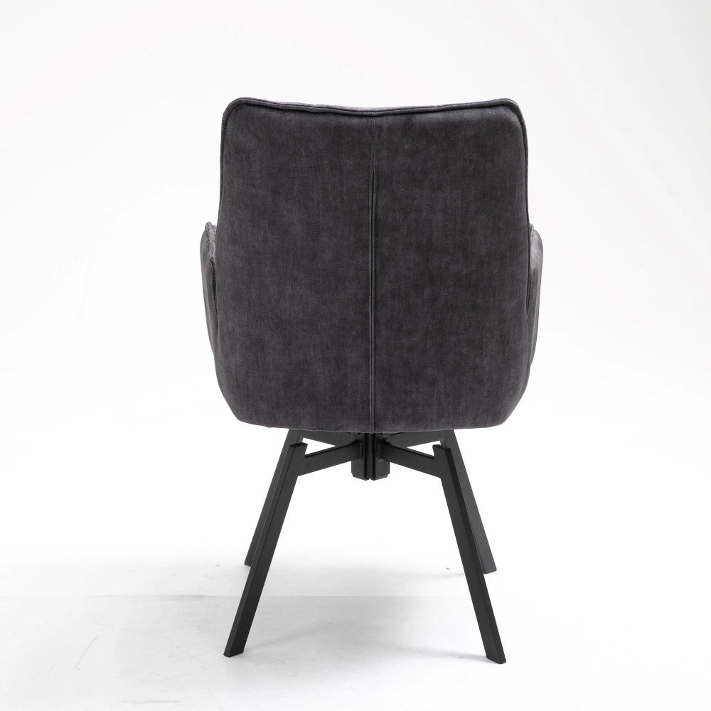 Sedia KANDY (grigio scuro)