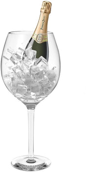Vaso da Vino in Cristallo da 2400ml - Hand-blown - Elegant - Senza Piombo - Ecologico - Progettato in Italia