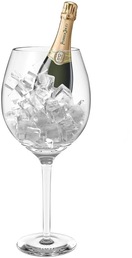 Vaso da Vino in Cristallo da 2400ml - Hand-blown - Elegant - Senza Piombo - Ecologico - Progettato in Italia