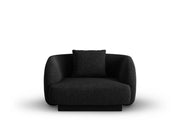 Cosmopolitan Design - Poltrona "Tulum" in ciniglia nero 