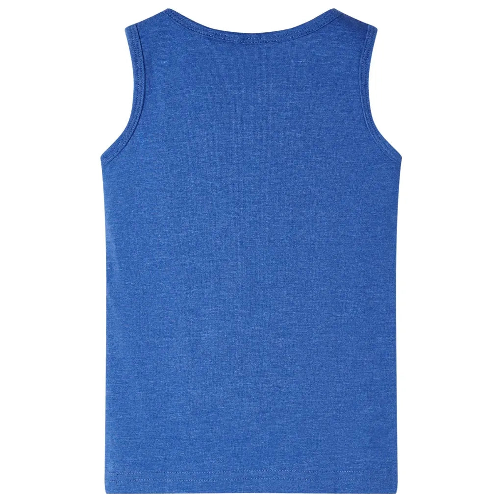 Canotta da Bambino Blu M¨¦lange 104