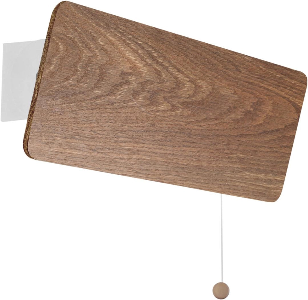 Nowodvorski OSLO applique legno scuro bianca E14 9700