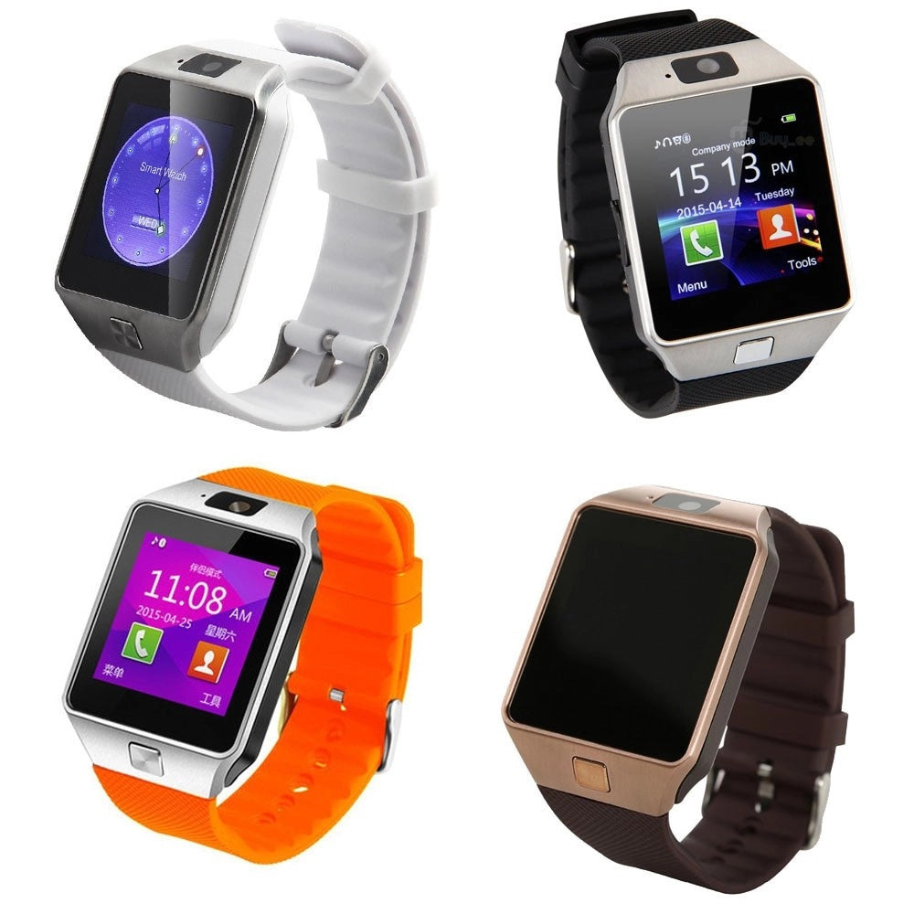 Trade Shop - Smartwatch Dz09 Orologio Telefono Cellulare Bluetooth Sim Card Per Smartphone -