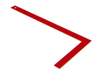 SQUADRA DA CARPENTIERE- - cm.80x40x3 - 1 pezzi ALTE