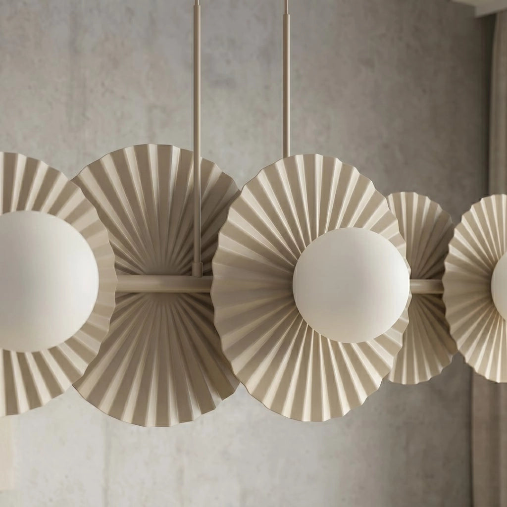 Lampada sospesa Umbra beige 6xG9 Emibig