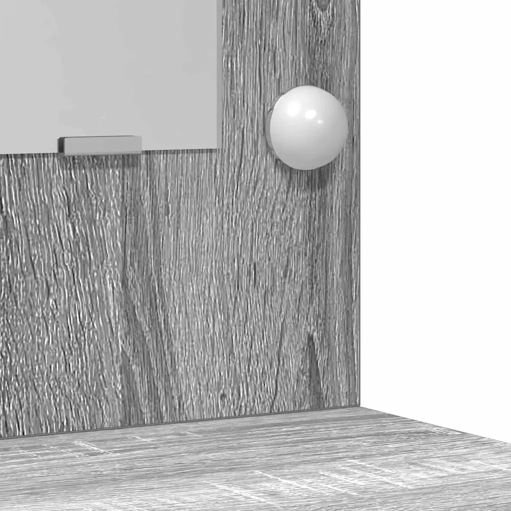 Tavolo da Trucco con cassetto 2 pcs Grigio 50 x 41 x 135 cm 3334241