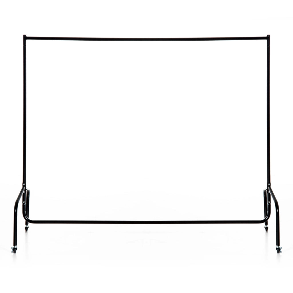 Armadio con appendiabiti scorrevole ¨C Minimal ¨C nero 180x60x170 cm