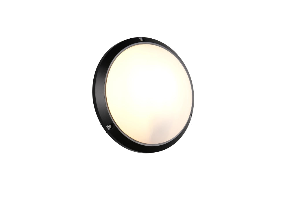 Lampada da esterno parete soffitto nera E27 IP65 AMBATO RL