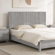 Testiera da Muro HOORN Sonoma grigio Legno ingegnerizzato 897411