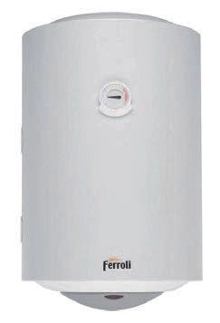 SCALDABAGNO ELETTRICO TITANO  100 LT 5 ANNI VERTICALE