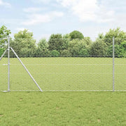Recinzione Esagonale Argento 1 x 100 m Acciaio zincato 42005755