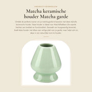 Accessorio per tè a forma di bambù - Materiale ceramico - Forma naturale - Sicuro da utilizzare - Tè accessori