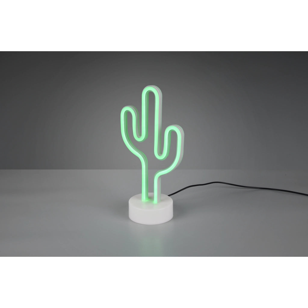 LAMPADA LED DA TAVOLO CACTUS 1,5W H29CM USB.