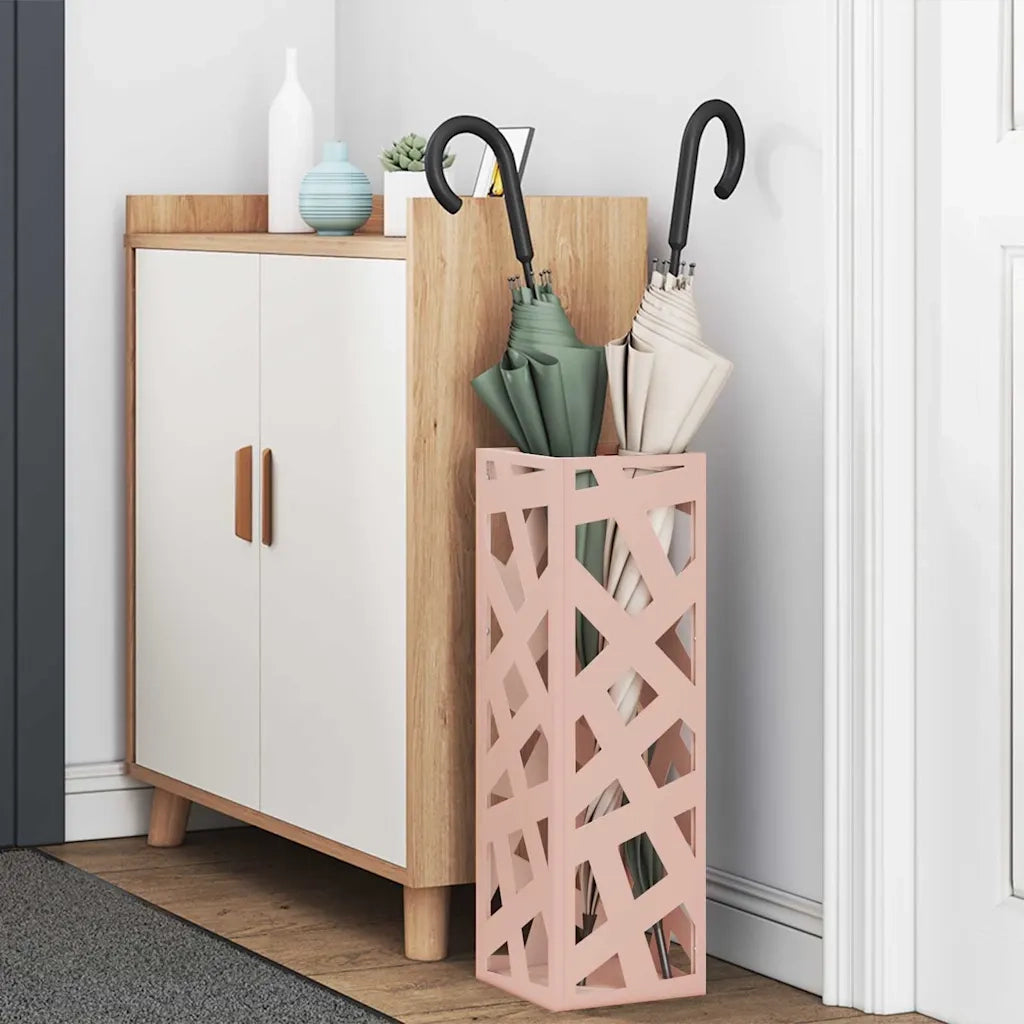 Supporto per Ombrellone Rosa 15,5 x 15,5 x 49 cm Metallo 868495