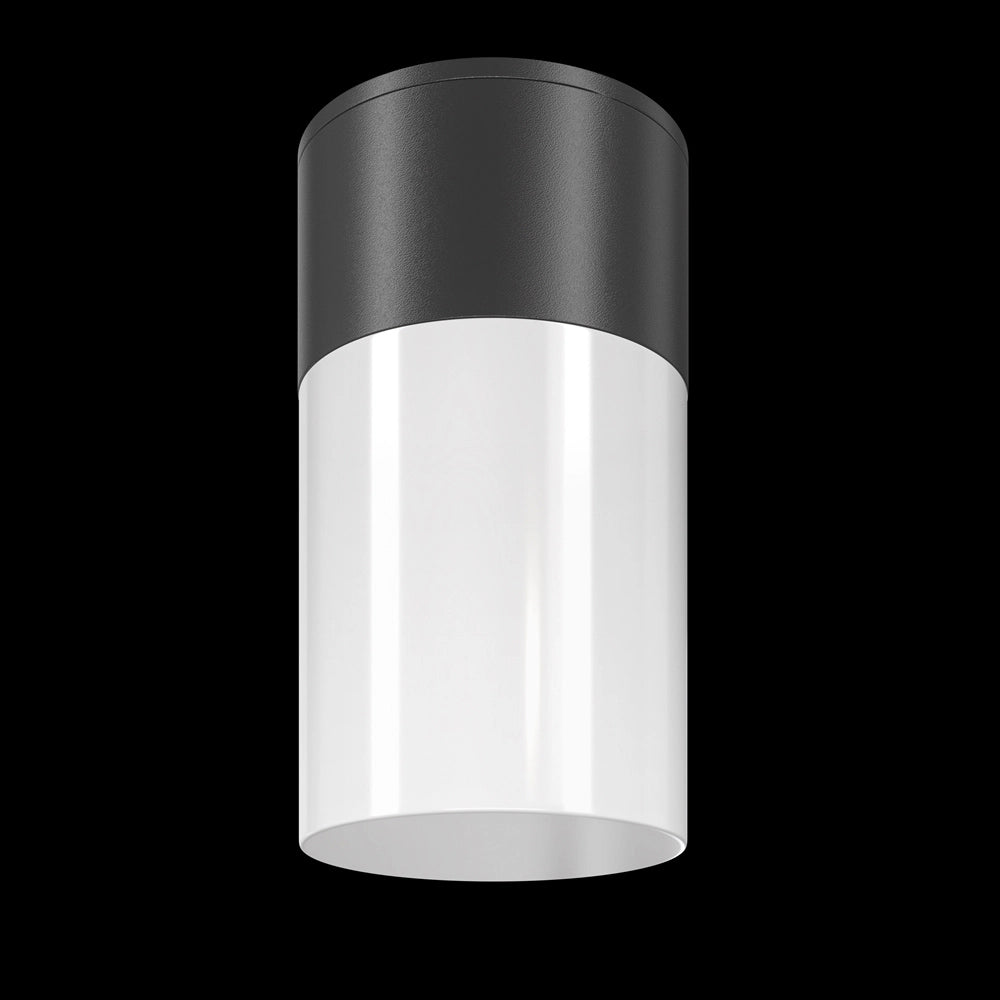 Lampade A Soffitto Moderno Da Esterno Alluminio Nero 1 Luce E27 60W Ip54