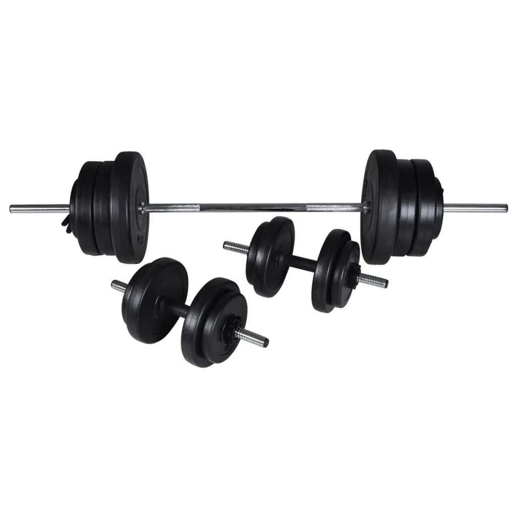 Macchina da Parete con Bilanciere e Set Manubri 60,5 kg CFW9834882