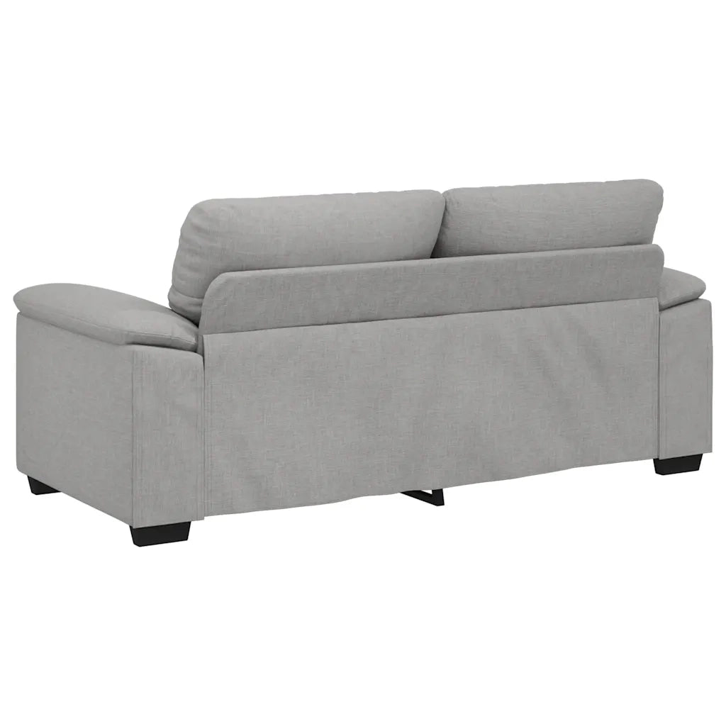 Divano a 2 Posti Grigio Nuvola 180x81x84 cm in Tessuto 4105315