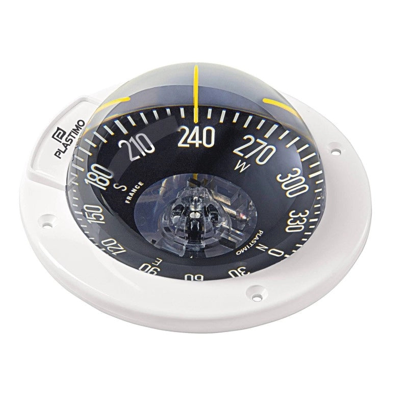 BUSSOLA OLIMPIC 100 ROSA NERA WHITE COMPASS WITH BLACK CONIC CARD
