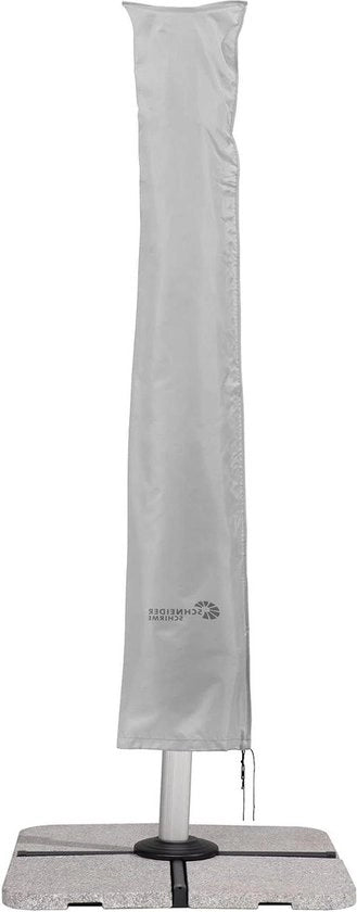 Parasole a vento impermeabile in metallo argentato, codice 813-40