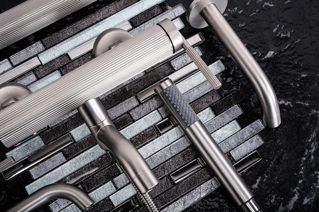 Rubinetto Da Vasca Rea Argon Brush Nickel