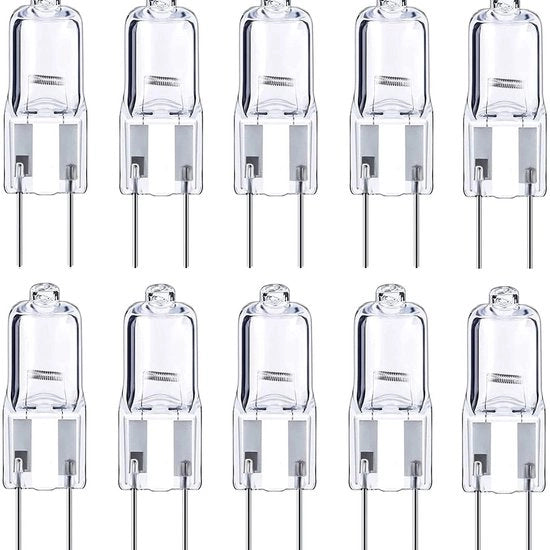 Lampi a cristallo G6, 12V, lunga durata, proiettore, stuzzo, lampi senza ombra, pacchetto da 20, 50W.