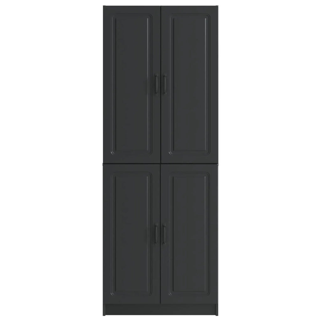 Set di armadi 2 pz Nero Legno ingegnerizzato 3416944