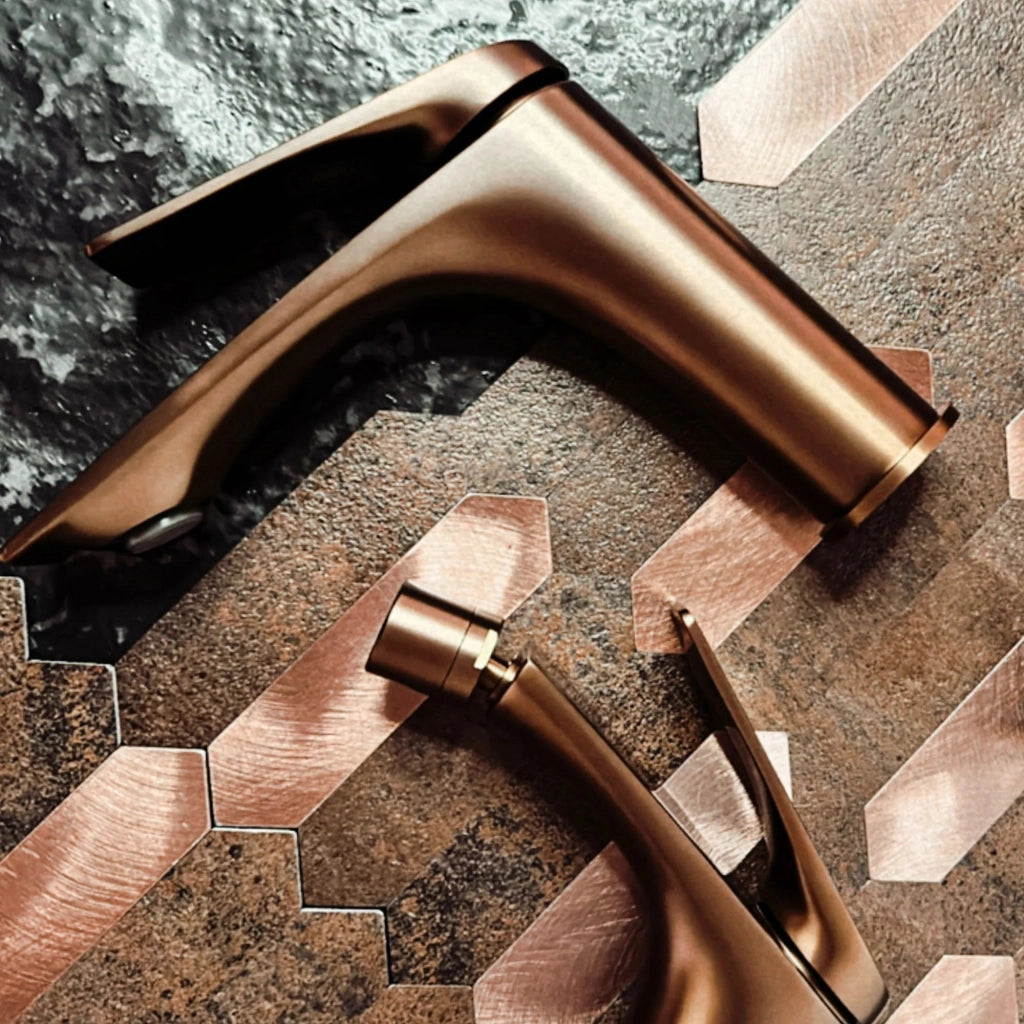 Rubinetto Da Bagno Rea Avalon Copper Brush