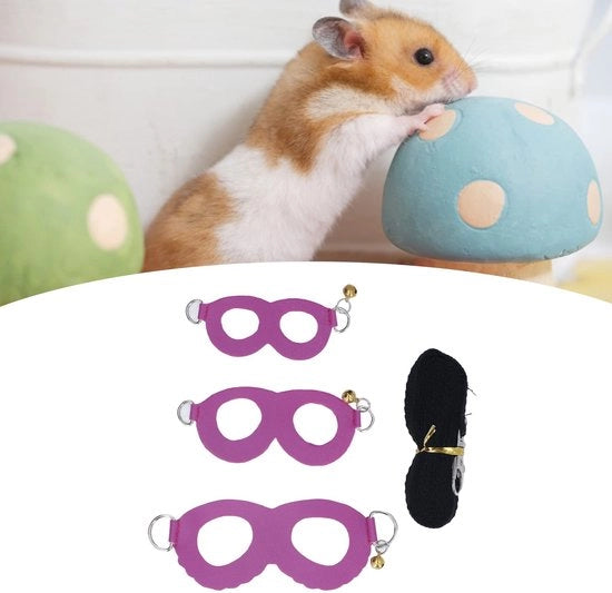 Set di Cinture per Hamster in Pelle Sintetica Zoppa