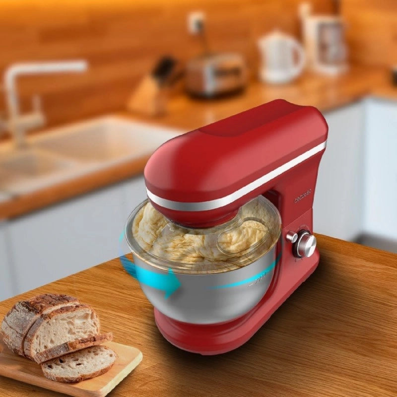 CECOTEC 03903 - Planetaria Impastatrice Cecomixer Merengue 5L 1200 Ice-Cream Red