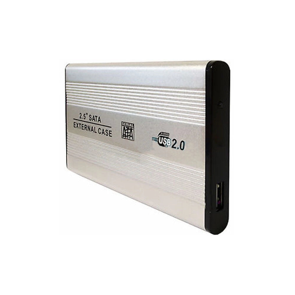 Trade Shop - Case Box In Alluminio Per Hard Disk Esterno Ide 2.5 Con Usb 2.0 Custodia Hdd -