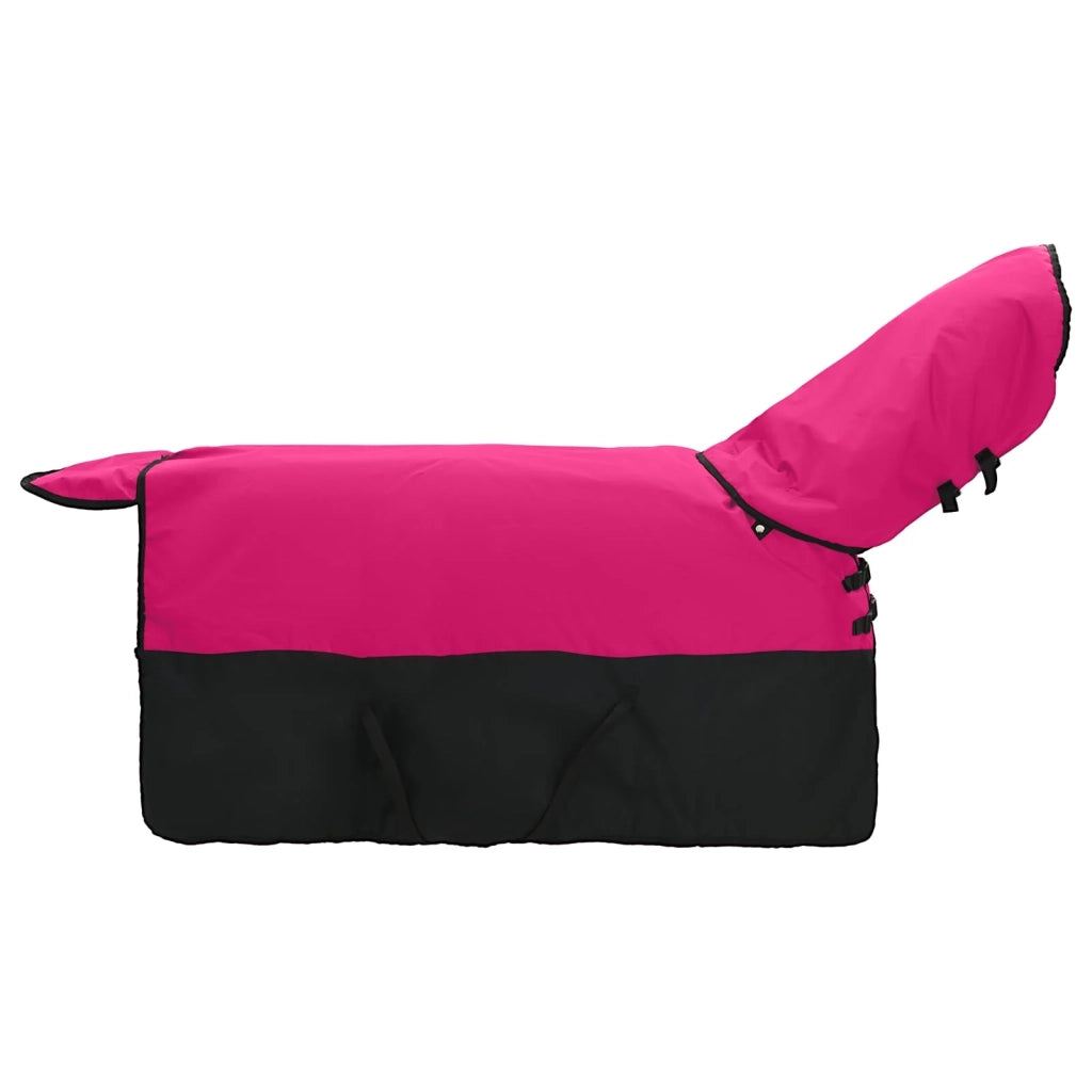 Coperta per Cavalli Rosa e Nero 135 cm Poliestere CFW7428910