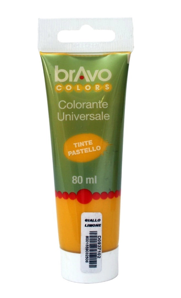 Colorante Univers.Rosso Vivo 80Ml Set 5 Pezzi - Nespoli