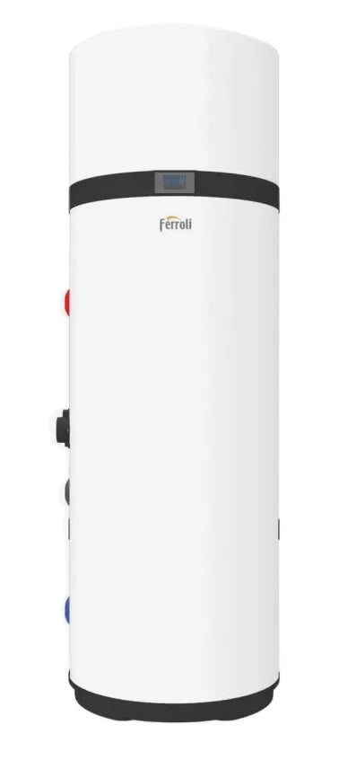 Scaldabagno a Pompa di Calore Ferroli EGEA TECH LT 90 2CP0020F Wi-Fi Integrato A+