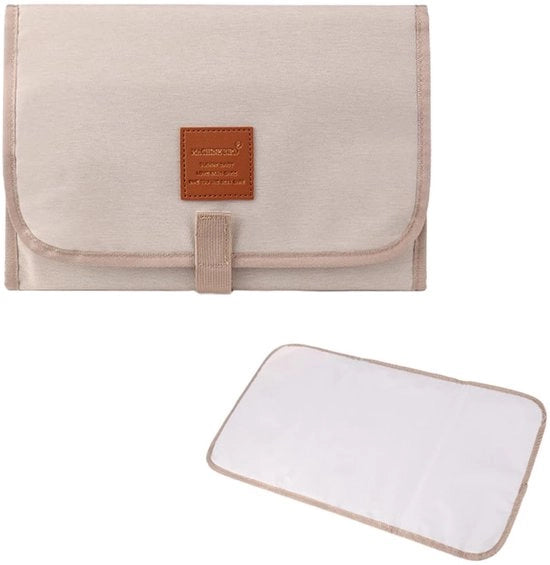 Supporto per lettiera acqua resistente - Mattonella pieghevole - Comoda - Adesivi magici - Ideale per viaggi - Leggero