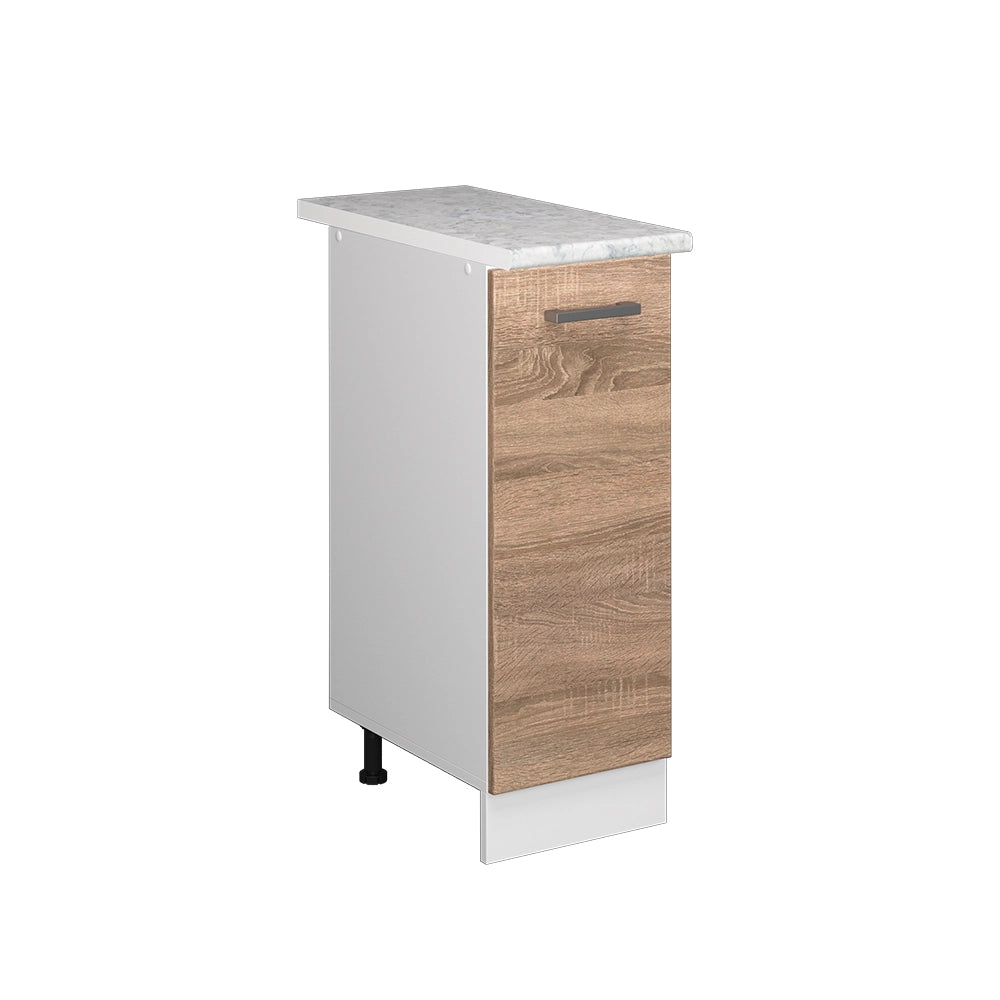 Vicco Base universale Sonoma 30 cm con anta, con piano di lavoro