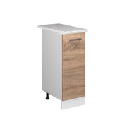 Vicco Base universale Sonoma 30 cm con anta, con piano di lavoro
