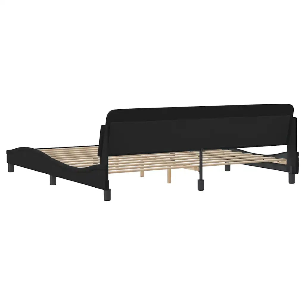 Giroletto Dover Nero 200x200 cm in Velluto 373254