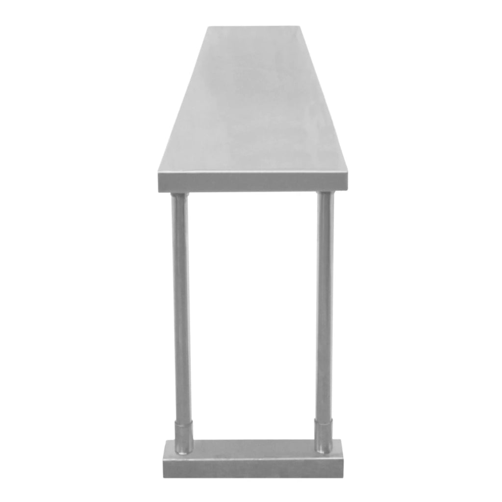 Ripiano con Mensole da Cucina Ristorante, Acciaio Inossidabile Resistente alla Corrosione per - Sigola - 150cm