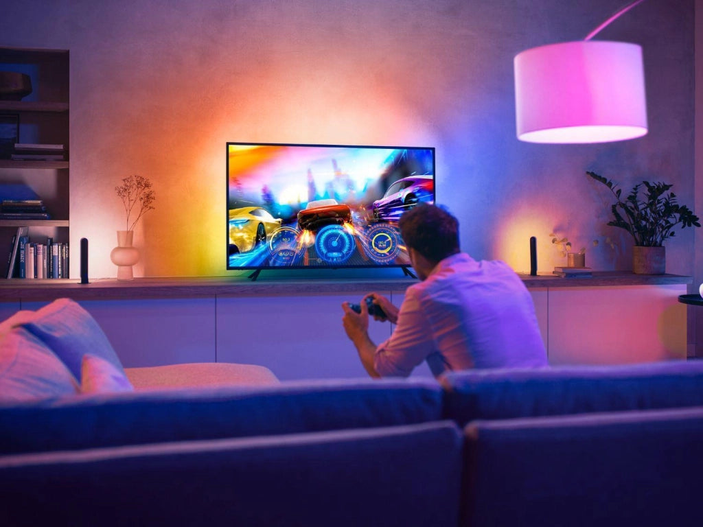 Philips 8718699784775 Hue Play Gradient Lightstrip LED Smart con Bluetooth e Zigbee colore Nero