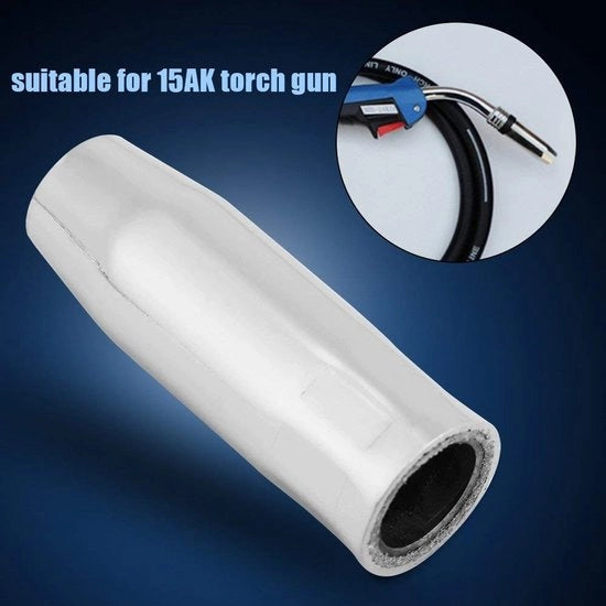 Set di 11 accessori per saldatura - Contatti/nozzoli - Supporto - Adatto per 15AK saldabocco - Materiale di alta qualità/metallo rame - Utilizzo duraturo - Strumento per saldatura