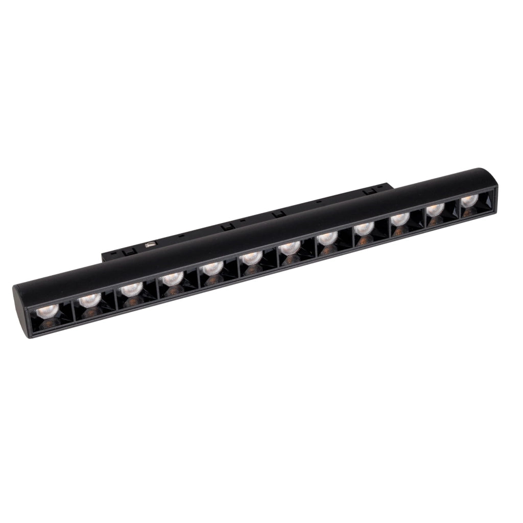 Faretto binario lineare 1F nero 12W 2700-5000K Zigbee Maxlight