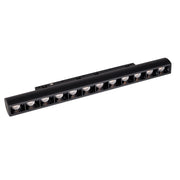 Faretto binario lineare 1F nero 12W 2700-5000K Zigbee Maxlight