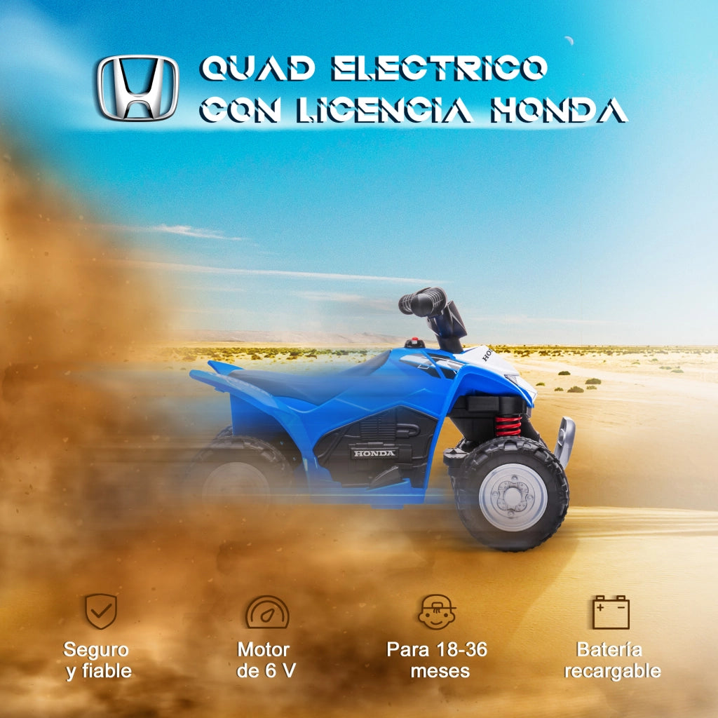 Auto Elettrica per Bambini ¨C Minimal ¨C 65.5x38.5x43.5cm Blu