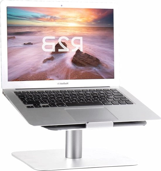 Supporto per Laptop - Regolabile e Rotativo - Supporto per Laptop - 10 a 17 Pollici - Nero - Supporto per Notebook - Supporto per Computer
