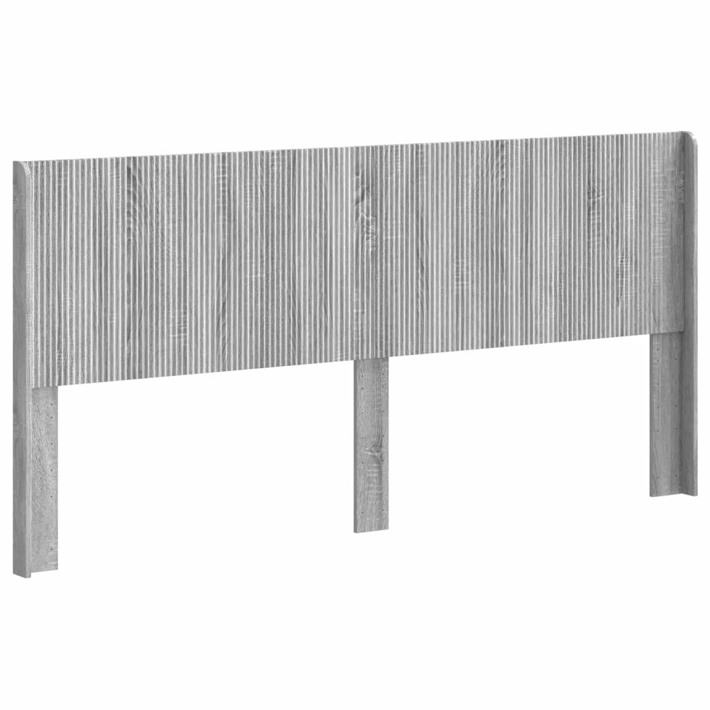 Testiera Letto Sonoma grigio Legno ingegnerizzato 889561