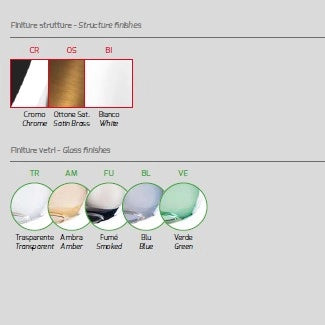 SOSPENSIONE BIANCO 1 LUCE VETRO VERDE 1177BI-S1-VE