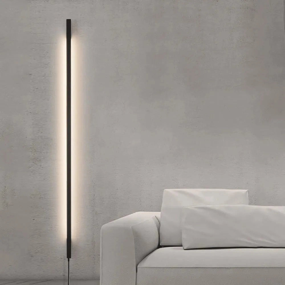 Applique Da Parete Led Lhj065-w 120cm Black